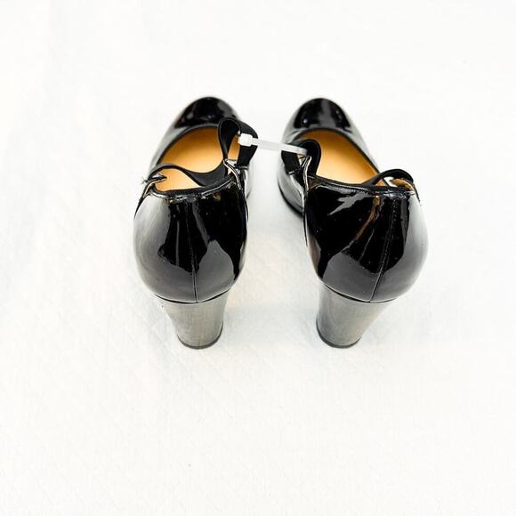 Cole Haan Mary Jane Patent Leather Pump Comfort Heel Size 9.5 - Picture 2 of 5